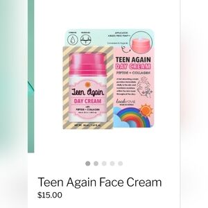 Teen Again Day Cream with Peptide and Collagen Korean Skincare